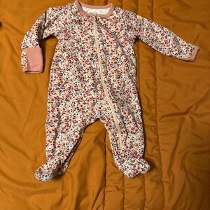 Floral Pink Kids One Piece